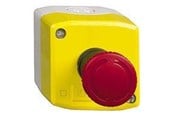 Trykknapper og signalenheder - Schneider Electric Nødstopbox komplet ø40 2xnc u/tekst - XALK178F