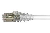 Kobberkabler - Netconnect Patchkabel cat.6a s/ftp hvid 25m - NPC6ASZDB-WT025M