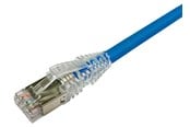 Kobberkabler - Netconnect Patchkabel cat.6a s/ftp blå 1m - NPC6ASZDB-BL001M