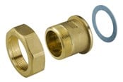 Fittings - Danfoss AB-QM 25 gevindnippel 1 1/4" - 003Z0234