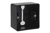 Afbrydermateriel - Niko-Servodan Underlag 1-modul, ip55, sort - 761-83101