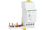 Komponenter til tavler og kasser - Schneider Electric Acti9 vigi ic40 add on fejlstrømsafbryder modul 3 pol + nul 40a 30ma klasse a - A9Y80740