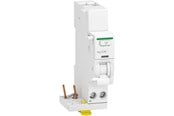 Komponenter til tavler og kasser - Schneider Electric Acti9 vigi ic40 add on fejlstrømsafbryder modul 1 pol + nul 25a 30ma klasse a - A9Y80625