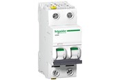 Komponenter til tavler og kasser - Schneider Electric Acti9 automatsikring ic60n, 2p 1a c, med dobbelt terminal, 36 mm - A9F04201