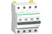 Komponenter til tavler og kasser - Schneider Electric Kombiafbryder acti 9 ic60 4p 16a 30ma c karakteristik 6ka klasse asi - A9D77416