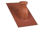 Tag og facade - SABETOFLEX Sabetoflex ventilationshætte 5-45° ø160 rød pib - UN331600545