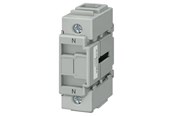 Komponenter til tavler og kasser - Siemens N/pe-klemme 4p ubrudt, for 3ld2 frontmontage op til 32a 3ld9220-2b - 3LD9220-2B