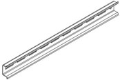 Tavler og kasser - Cubic Din-skinne høj 3 modul - 1054-0300