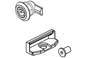 Tavler og kasser - Cubic Dobbelt fliget lås 3mm    0703-0001s - 0720-4001S