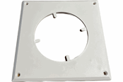 Ventilation - Fremex dækplade 165x165mm ø80/100 hvid - 832.49.1651.9
