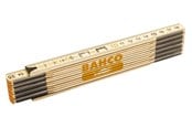 Værktøj - BAHCO Tommestok 2 meter, 12 led - WR2-12