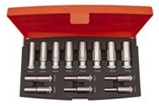 Værktøj - BAHCO toppesæt 3/8 lang 14 dele 6-19mm - S1214L