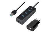 USB hub - AXAGON HUE-S2BP - hub - 4 ports USB hub - USB 3.2 - 4 ports - Sort - HUE-S2BP