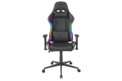 Gamer Stol - Deltaco DC410 RGB Gaming Chair Gamer Stol - PU Læder - Op til 120 kg - GAM-080