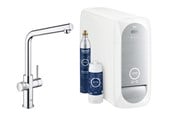 Blandingsbatterier og armaturer - Grohe Blue Home køkkenarmatur med L-tud, krom - 31454001
