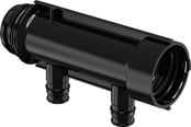 Pex-systemer - Uponor q&e fordelerrør ppm sort 4 x 16 mm - 1048001