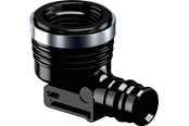 Pex-systemer - Uponor q&e vinkel 90° med muffe ppsu sort 16 mm x 12 - 1042334
