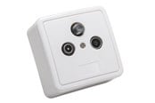 Netværkstilbehør - Triax GAD 269 LTE 3-Port Wall Outlet for Terrestrial and Satellite Reception - 306269