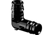 Pex-systemer - Uponor q&e vinkel 90° ppsu sort 16 mm - 1008679