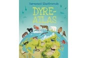 Børnebøger - Børnenes illustrerede dyreatlas - Børnebog - Hardcover - 9788778841254