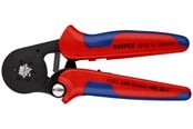 Netværkstilbehør - KNIPEX Selvindstillelig crimptang til kabeltyller bruneret 180 mm, 97 53 14 - 97 53 14