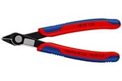 Håndværktøj  - KNIPEX elektronik bidetang super knips bruneret med lille facet og trådholder  125 mm - 78 91 125