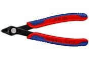 Håndværktøj  - KNIPEX elektronik bidetang super knips bruneret med lille facet  125 mm - 78 81 125