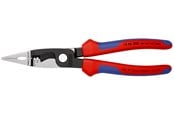 Håndværktøj  - KNIPEX El-installationstang sort atramenteret med flerkomponent-håndtag 200 mm - 13 82 200