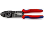 Værktøj til VVS-arbejde - KNIPEX Crimptang bruneret med flerkomponent-håndtag 230 mm - 97 21 215