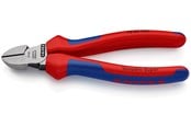 Håndværktøj  - KNIPEX Skævbider sort atramenteret med flerkomponent-håndtag 160 mm - 70 02 160