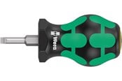 Håndværktøj - Wera 335 stubby/karburatorskruetrækker lk 0.8 x 4 x 24.5 mm - 5008841001