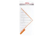 Skrive- og Tegneværktøjer - Rotring rOtring professionel trekantslineal - S0699270