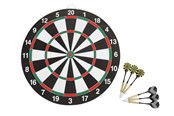 Havespil - Dartskive med 6 pile - 93132