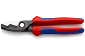 Håndværktøj  - KNIPEX kabelsaks med dobbeltskær 200 mm - 95 12 200