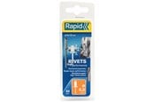 Tape & lim - Rapid Blindnitter Alu.  Ø4x12 HP Alu 50stk+Bor Box - 37502