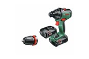 Skrue/Boremaskine - Bosch AKKUBORESKRUEMASKINE ADV 18 2X2.5AH - 06039B5006