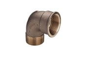 Gevindfittings - Viega Bøjning 90° muffe/nippel 2 1/2" rødgods - 321710