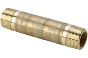 Gevindfittings - Viega Nippelrør 1" x 110 mm rødgods - 651008