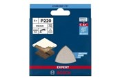 Slibemaskine - Bosch SLIBEBLAD DELTA 93MM NET K220 5 STK - 2608900721