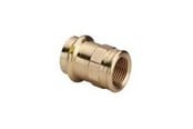 Pressrør og fittings - Viega Profipress G overgang 22 x 1/2" muffe/muffe rødgods - 346416