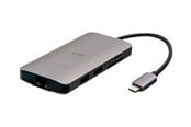 Dockingstation - C2G USB-C® Mini Dock with HDMI 2x USB-A Ethernet SD Card Reader and USB-C Power Delivery up to 100W - 4K 30Hz - docking station - USB-C / Thunderbolt 3 - HDMI - GigE - C2G54458
