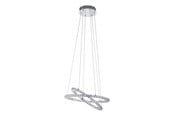 Lamper - EGLO VARRAZO pendel LED 29,6W, klar/krom - 31667
