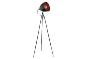 Lamper - EGLO CHESTER gulvlampe, sort/kobber - 49386