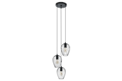 Lamper - EGLO NEWTOWN klyngependel, sort - 49479