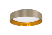 Lamper - EGLO MASERLO 2 loftlampe 24W LED, guld - 99541