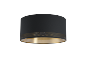 Lamper - EGLO ESTEPERRA loftlampe, sort/guld - 99272