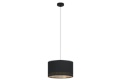 Lamper - EGLO ESTEPERRA pendel, sort/guld - 99273