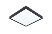 Lamper - EGLO FUEVA 5 plafond 285x285 mm, 4000K, sort - 99257