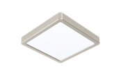 Lamper - EGLO FUEVA 5 plafond 160x160 mm, 4000K, børstet stål - 99253