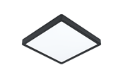 Lamper - EGLO FUEVA 5 plafond 285x285 mm, 3000K, sort - 99245